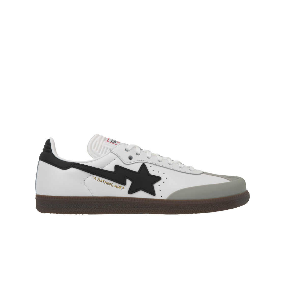 아디다스 x 베이프 삼바 풋웨어 화이트 코어 블랙(Adidas x BAPE Samba Footwear White Core Black)