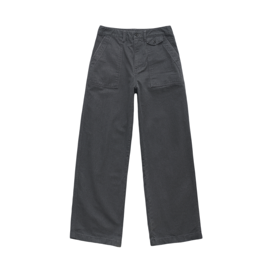 (W) 더 바넷 페이드 사파리 팬츠 차콜((W) The Barnnet Fade Safari Pants Charcoal)