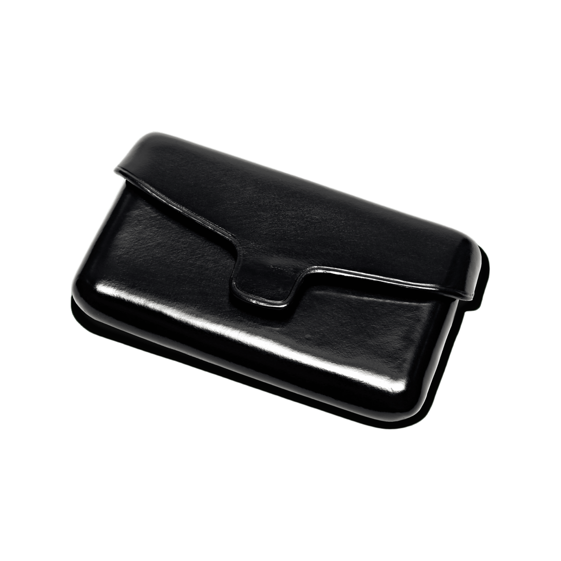 일부세토 마그네틱 클로저 카드 홀더 블랙(Il Bussetto Card Holder Magnetic Closure Black)
