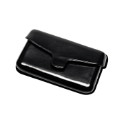Il Bussetto Card Holder Magnetic Closure Black
