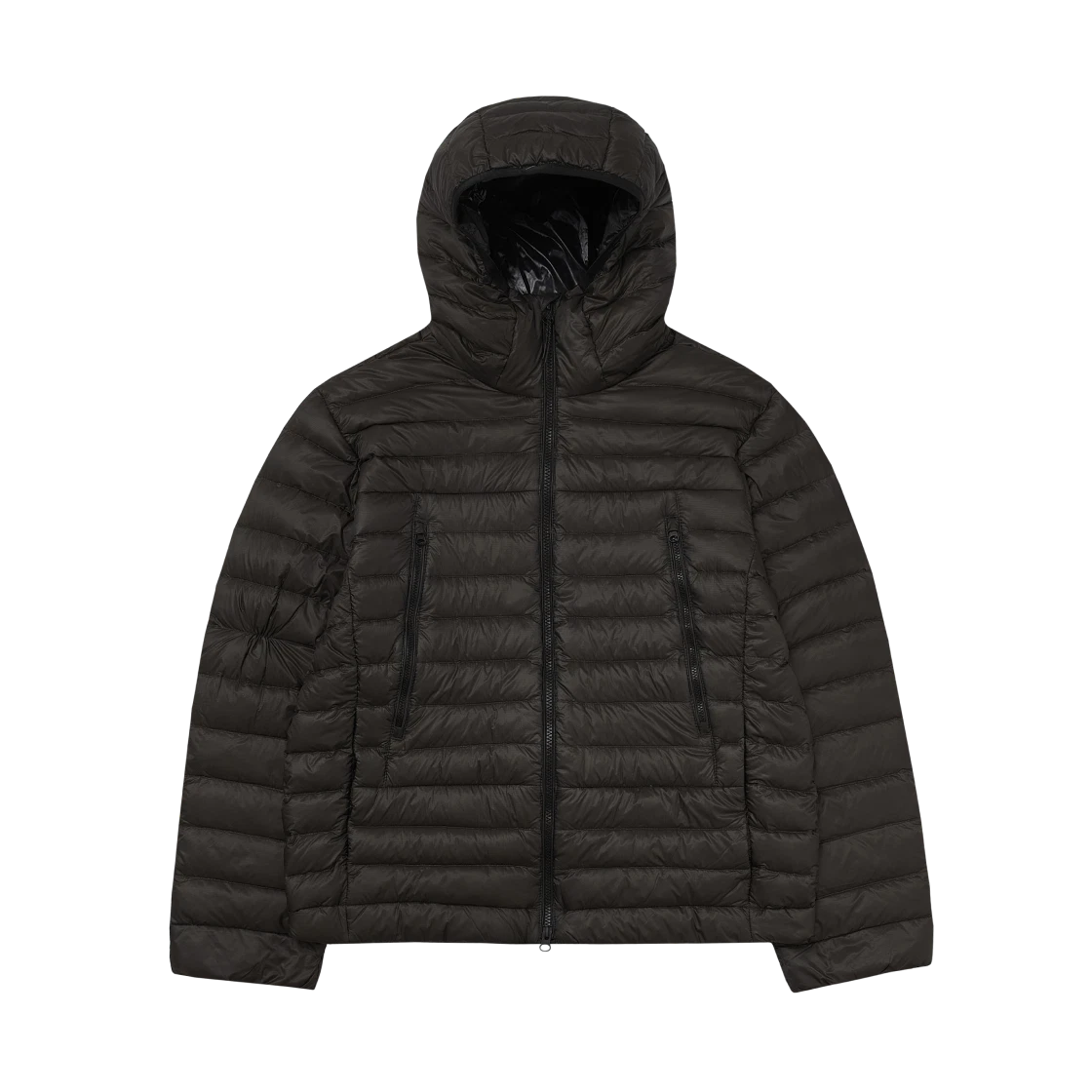 Musinsa Standard Musinsa Standard City Leisure Sheer Ripstop Hooded Light Down Jacket Mud Grey · S