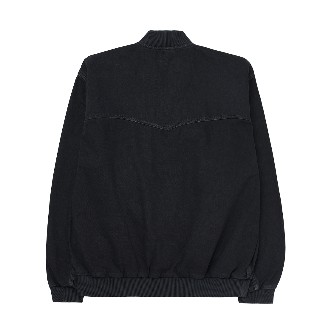 칼하트 WIP 클라크 트윌 OG 산타 페 봄버 블랙 스톤 다이드(Carhartt WIP Clark Twill OG Santa Fe Bomber Black Stone Dyed) - 2