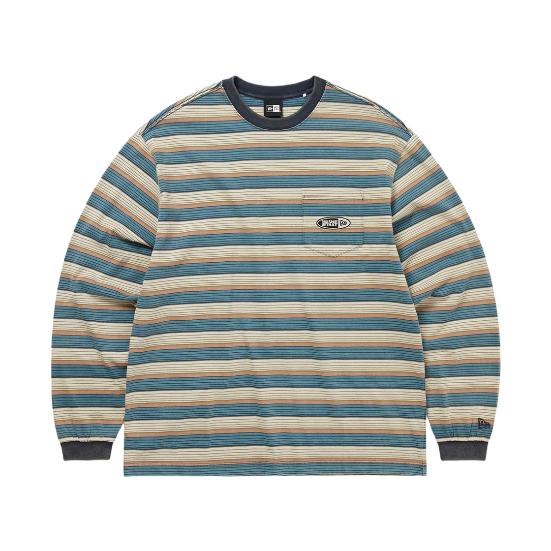 14908582 Thisisneverthat x New Era Border Long Sleeve Beige