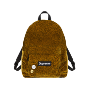 Supreme Velvet Backpack Tan Leopard - 25FW