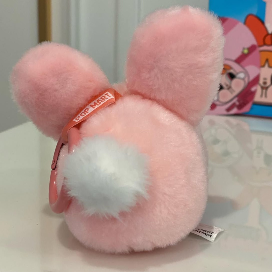 Pop Mart Crybaby x Powerpuff Girls Series Keyring Bunny Blossom (Opened Case) 착용 스타일