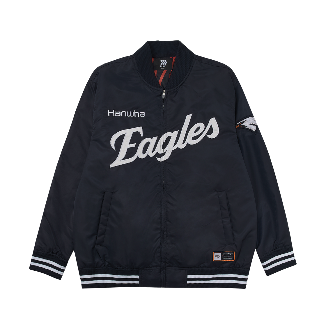 한화 이글스 레플리카 춘추 점퍼 네이비(Hanwha Eagles Replica Spring Autumn Jumper Navy)