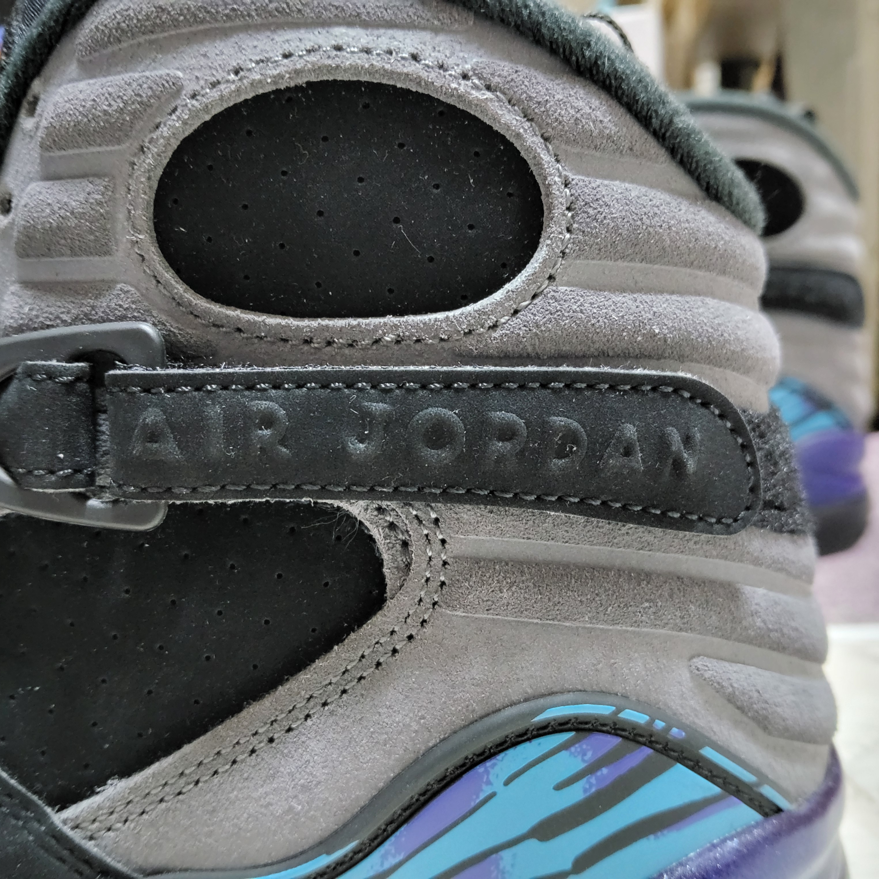 Jordan 8 Retro Aqua 2025 착용 스타일 - 6