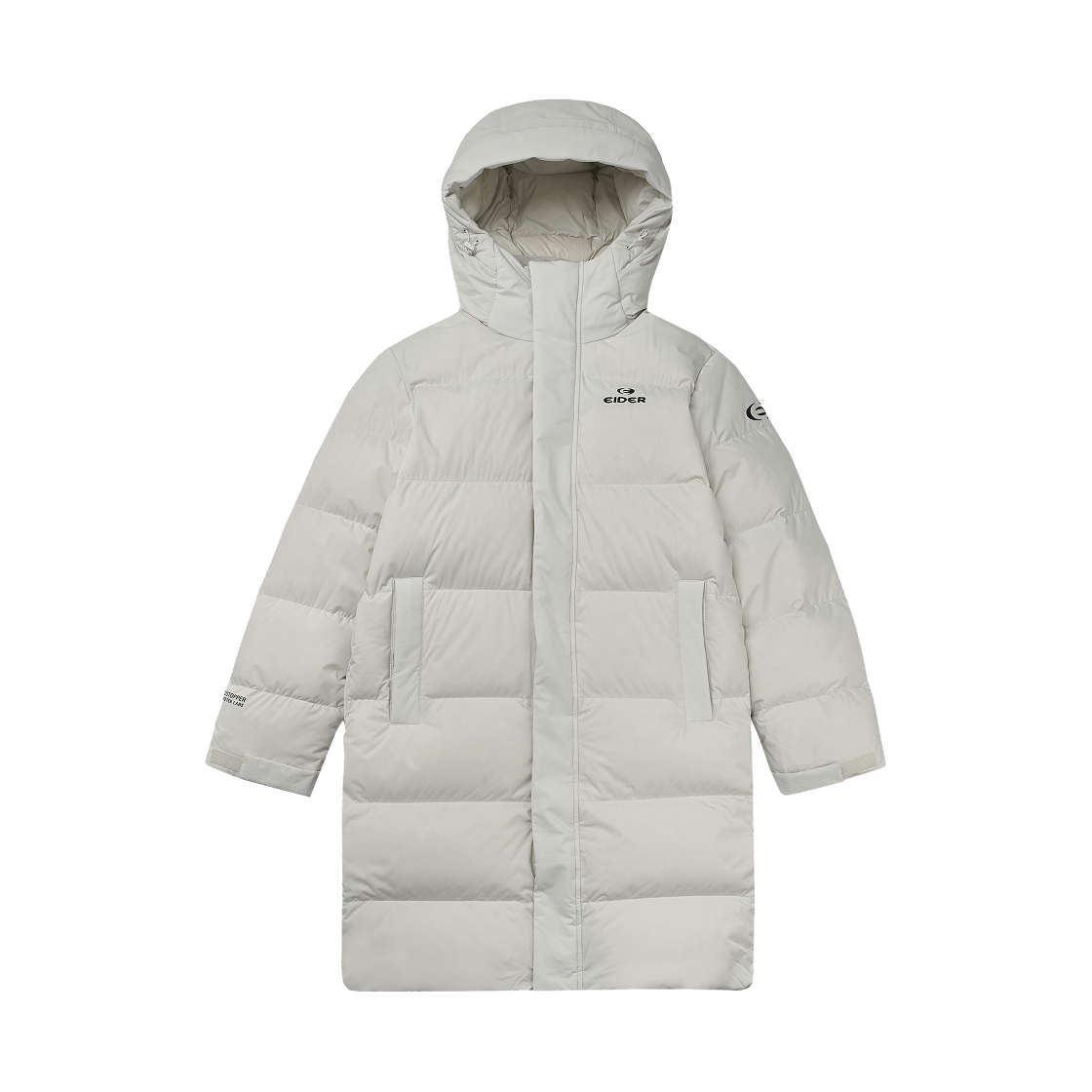 DUW24537C1 Eider Stelol S Windstopper Long Down Jacket Ice Grey