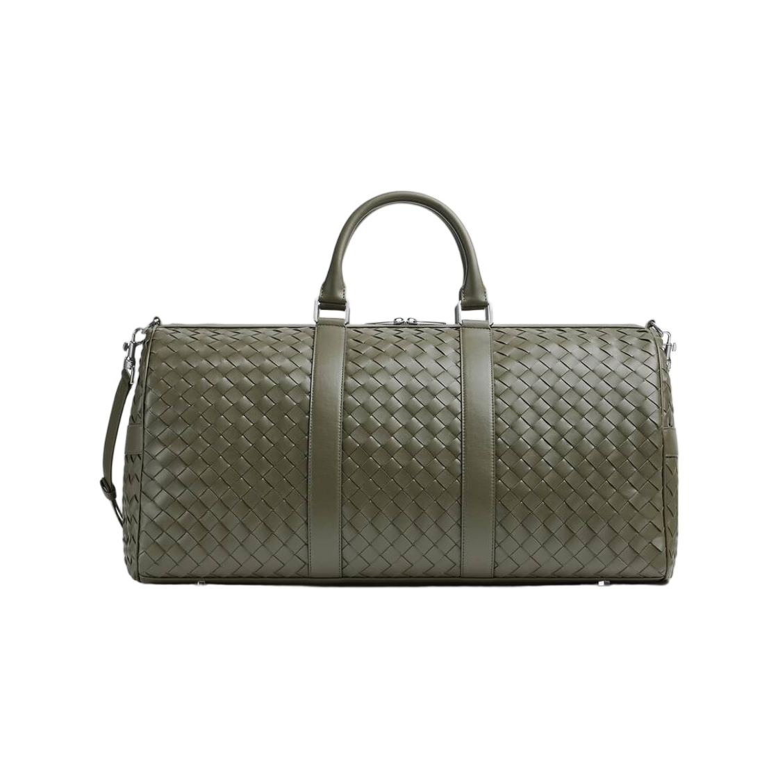 보테가 베네타 인트레치아토 캐빈 더플 크로커다일(Bottega Veneta Intrecciato Cabin Duffle Crocodile) - 1