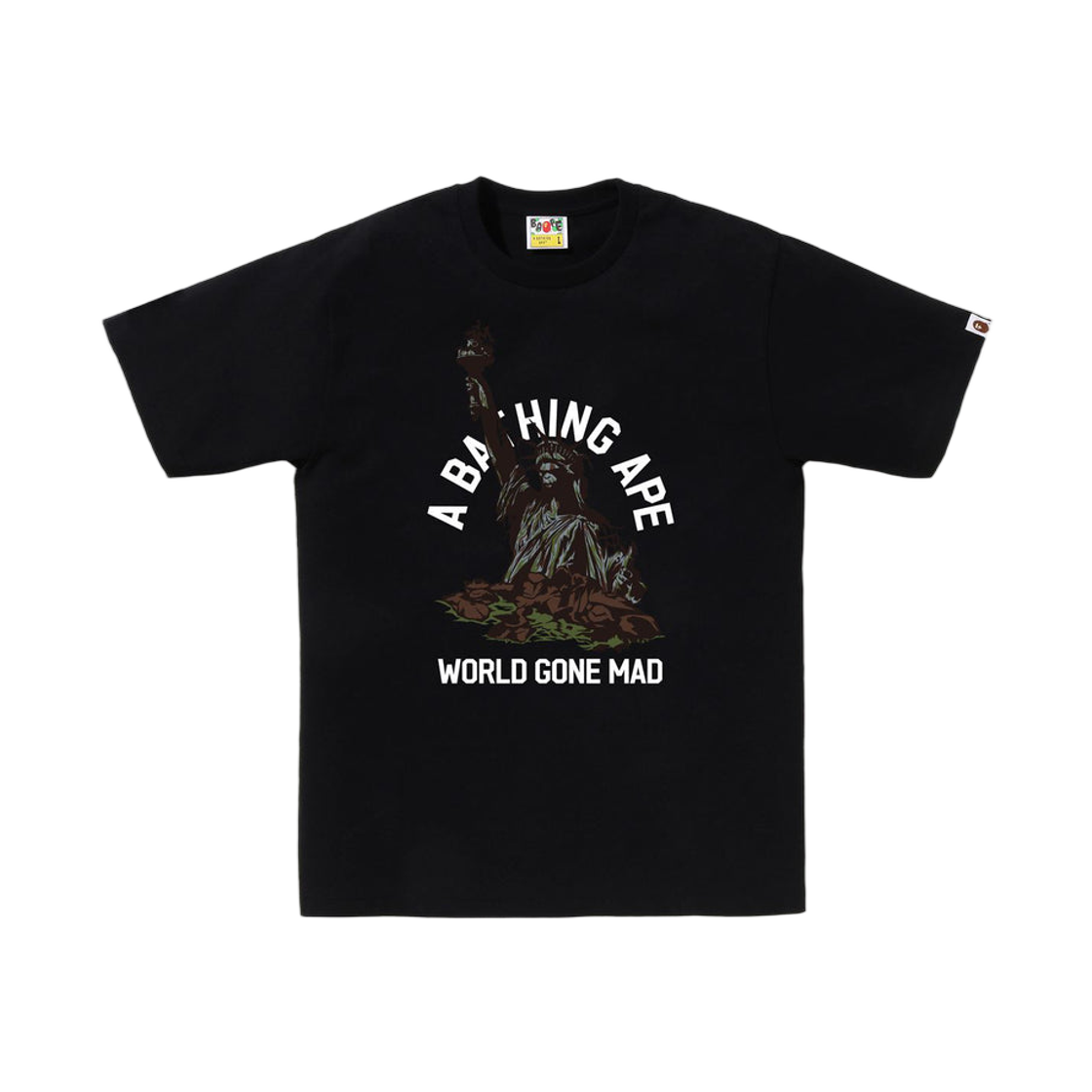 - BAPE Statue of Liberty T-Shirt Black