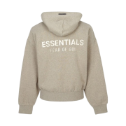 Essential Fleece Hooded Sweatshirt Homestead Heather - 25FW