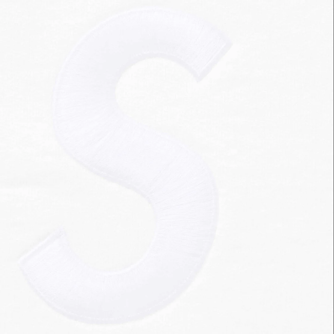 슈프림 S 로고 집업 후드 스웨트셔츠 화이트 - 25FW(Supreme S Logo Zip Up Hooded Sweatshirt White - 25FW) - 2
