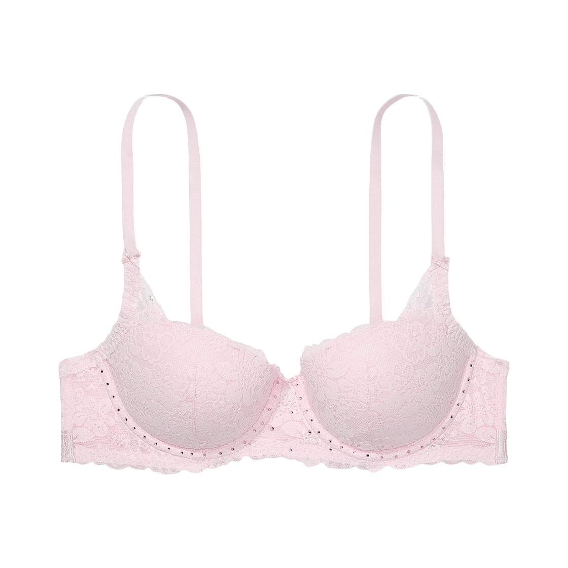 (W) 빅토리아 시크릿 윙크 라이틀리 라인 발코네테 브라 핑크 튤립((W) Victoria's Secret Wink Lightly Lined Balconette Bra Pink Tulip)