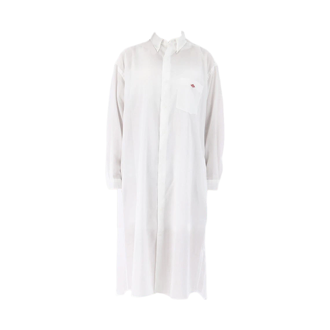 DT-B0294 (W) Danton Button Down Dress White