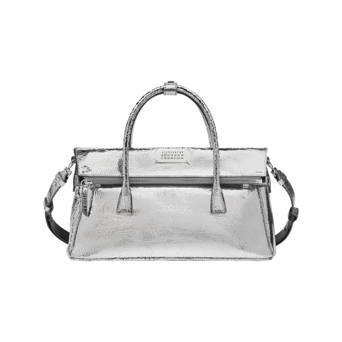 메종 마르지엘라 5AC 이스트 웨스트 핸드백 미디움 실버(Maison Margiela 5AC East West Handbag Medium Silver) - 1