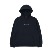Supreme Classic Logo Tokyo Shop Hooded Sweatshirt Navy - 25FW