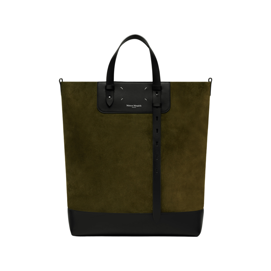 메종 마르지엘라 버티컬 쇼핑백 카키(Maison Margiela Vertical Shopping Bag Khaki)
