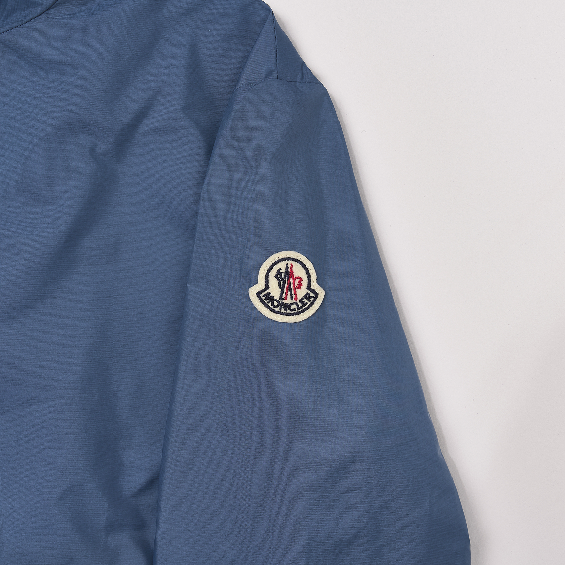 (키즈) 몽클레르 그란두크 후드 윈드브레이커 자켓 블루 - 25SS((Kids) Moncler Granduc Hood Windbreaker Jacket Blue - 25SS) - 4