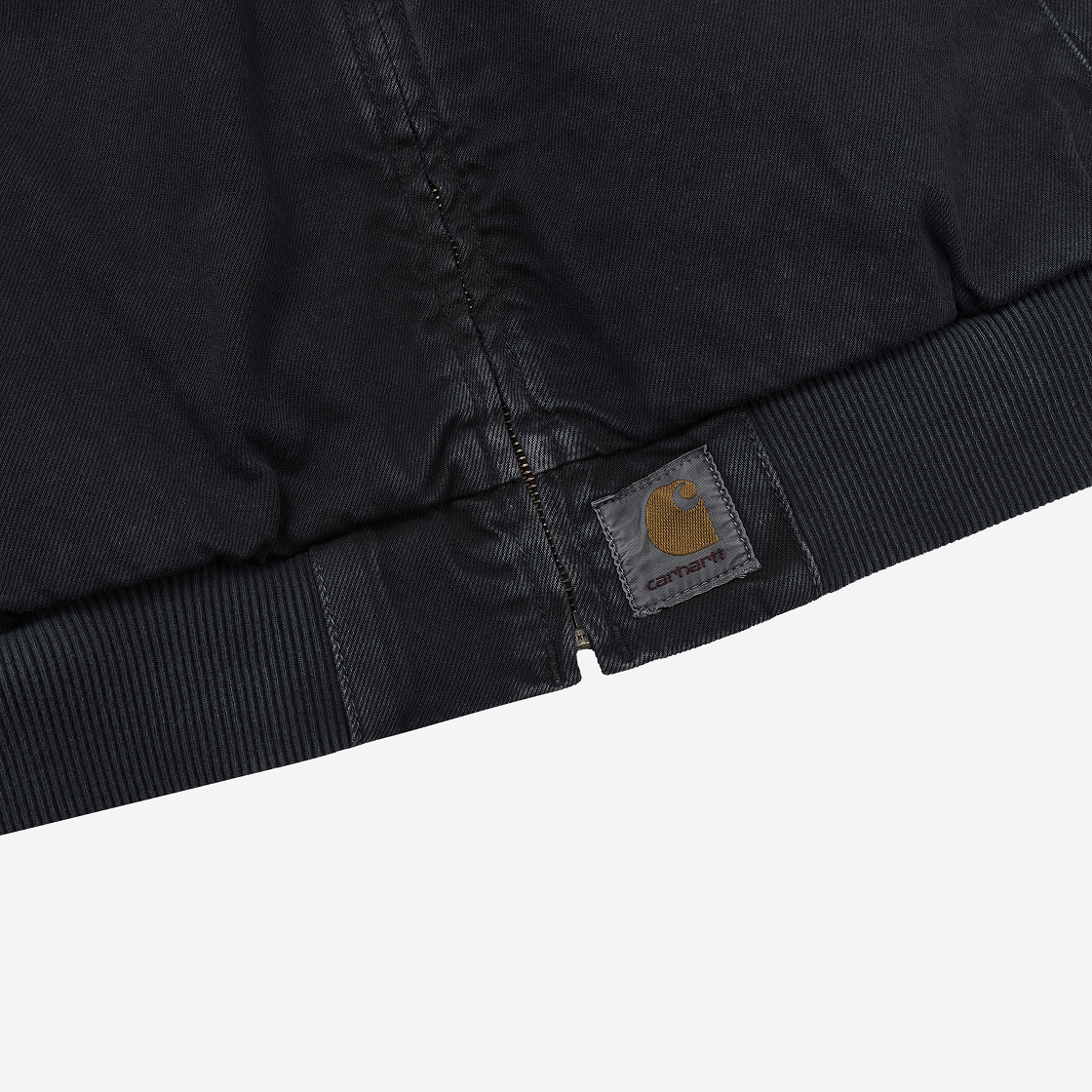 칼하트 WIP 클라크 트윌 OG 산타 페 봄버 블랙 스톤 다이드(Carhartt WIP Clark Twill OG Santa Fe Bomber Black Stone Dyed) - 3
