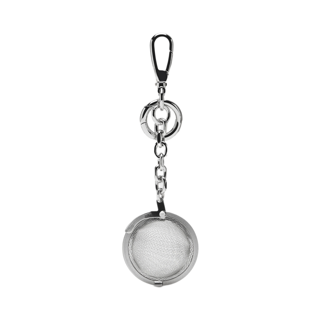 SA1UA0013P8834H7161 Maison Margiela Metal Tea Infuser Charm Silver