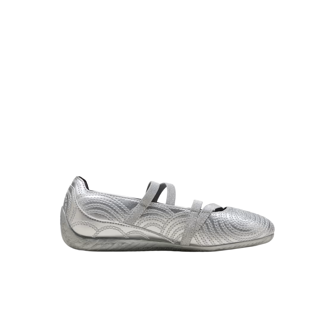 (GS) 푸마 x 위키드 스피드캣 발레 실버 슬리퍼 실버 쿨 미드 그레이((GS) Puma x Wiked Speedcat Ballet Silver Slippers Silver Cool Mid Gray)