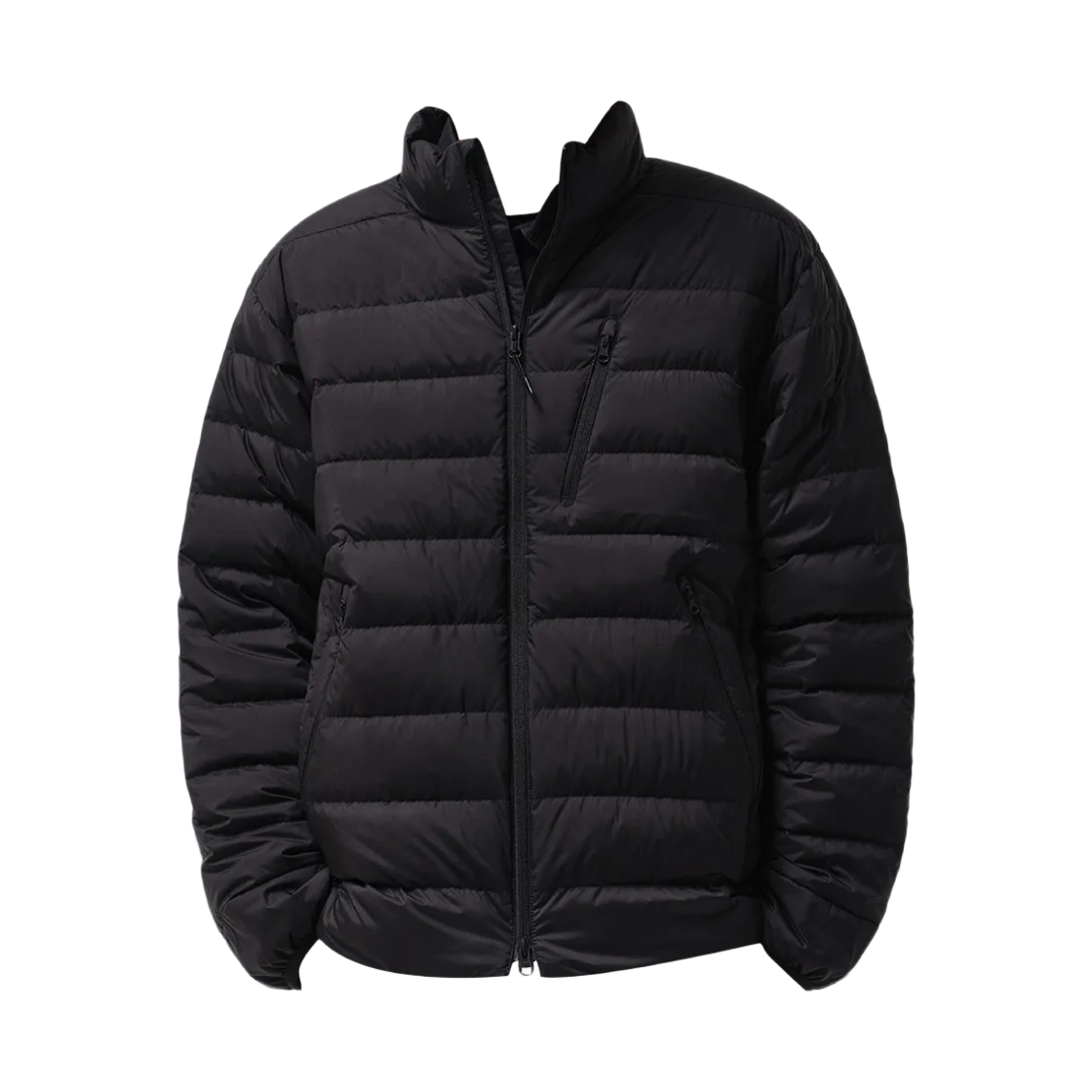 무신사 스탠다드 시티 레저 하이 넥 라이트 다운 자켓 블랙(Musinsa Standard City Leisure High Neck Light Down Jacket Black)