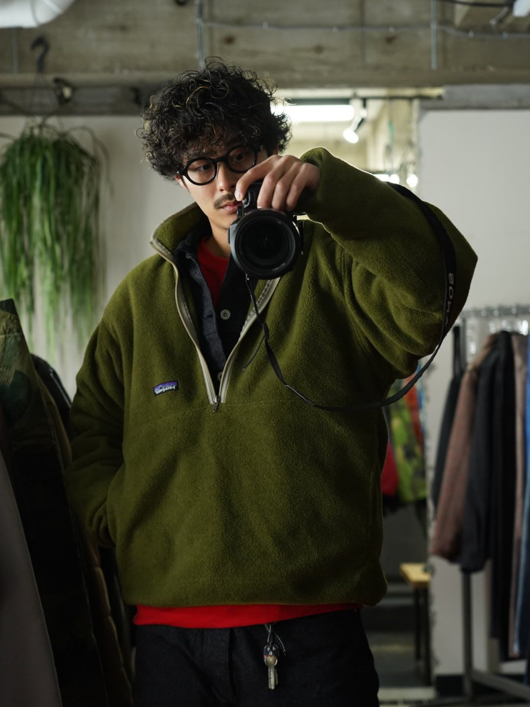 Nike ACG Arctic Wolf Full Zip Top Khaki Light Iron Ore - US/EU, Patagonia Classic Retro-X Fleece Jacket Dark Natural 착용 스타일 - 5