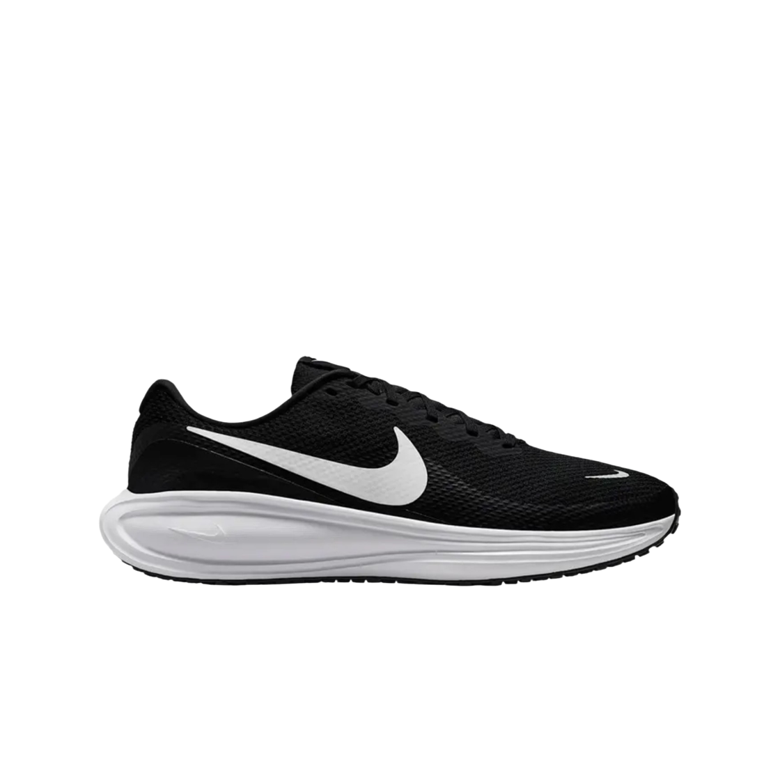 나이키 레볼루션 8 와이드 블랙 화이트(Nike Revolution 8 Wide Black White) - 1