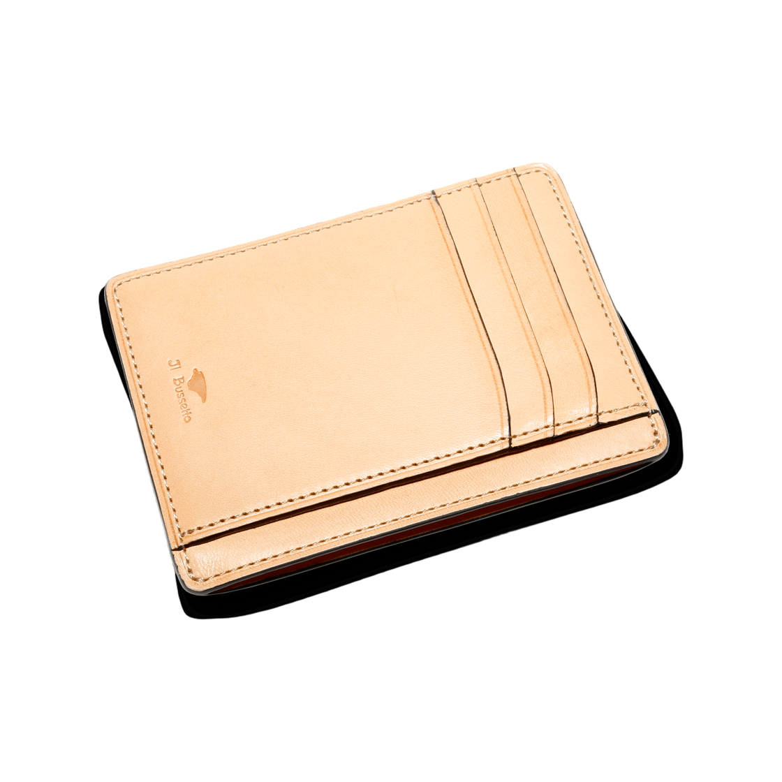일부세토 카드 월렛 블랙(Il Bussetto Card Wallet Black)