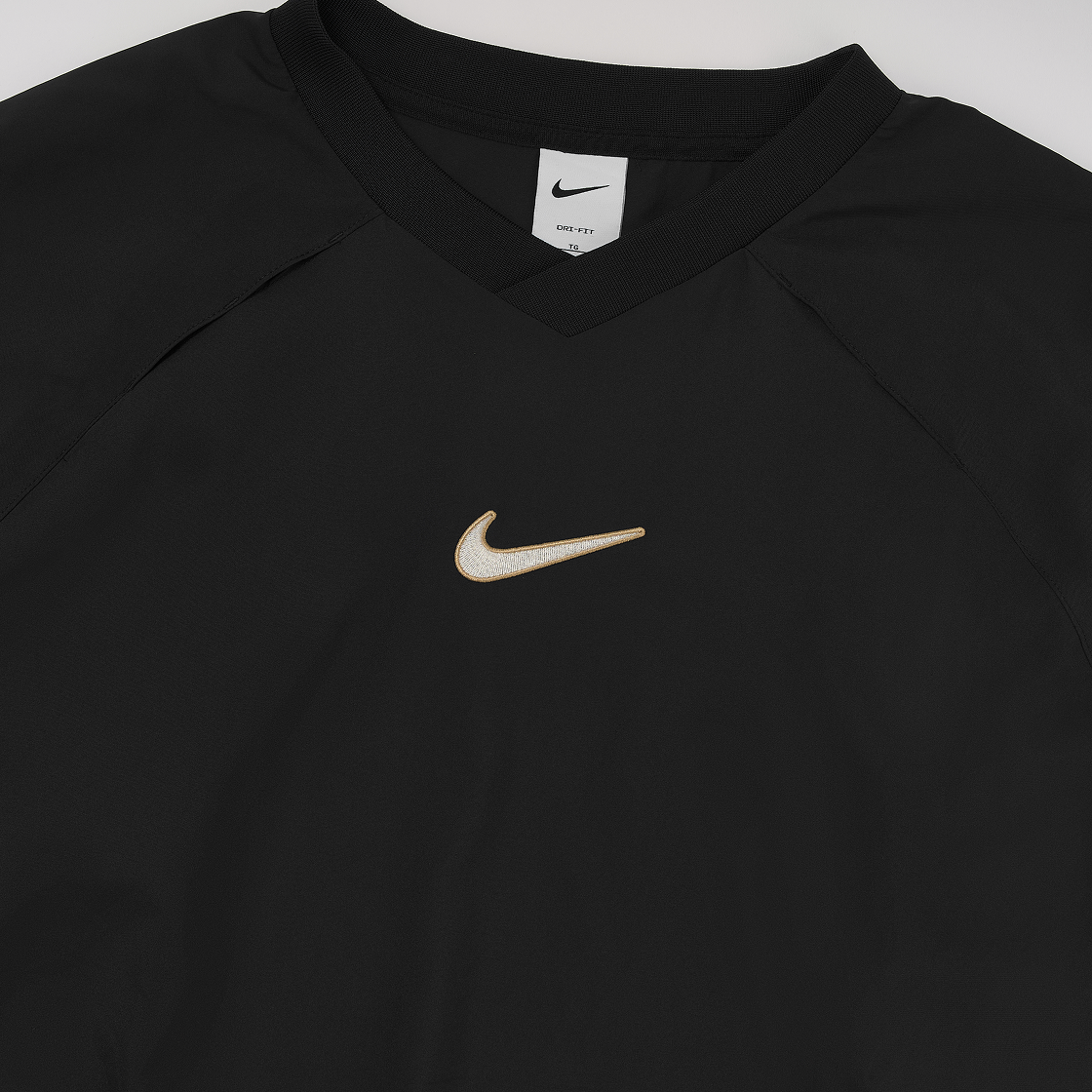 나이키 아카데미+ 드라이핏 사커 쉘 탑 블랙 페일 아이보리 - 아시아(Nike Academy+ Dri-Fit Soccer Shell Top Black Pale Ivory - Asia) - 3