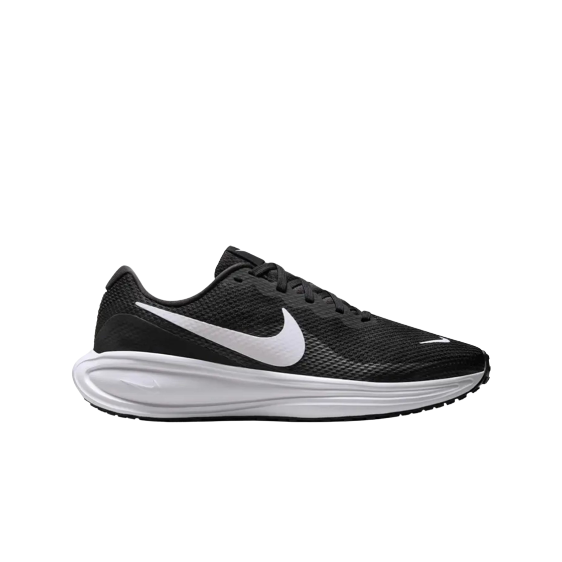 (W) 나이키 레볼루션 8 와이드 블랙 화이트((W) Nike Revolution 8 Wide Black White) - 1