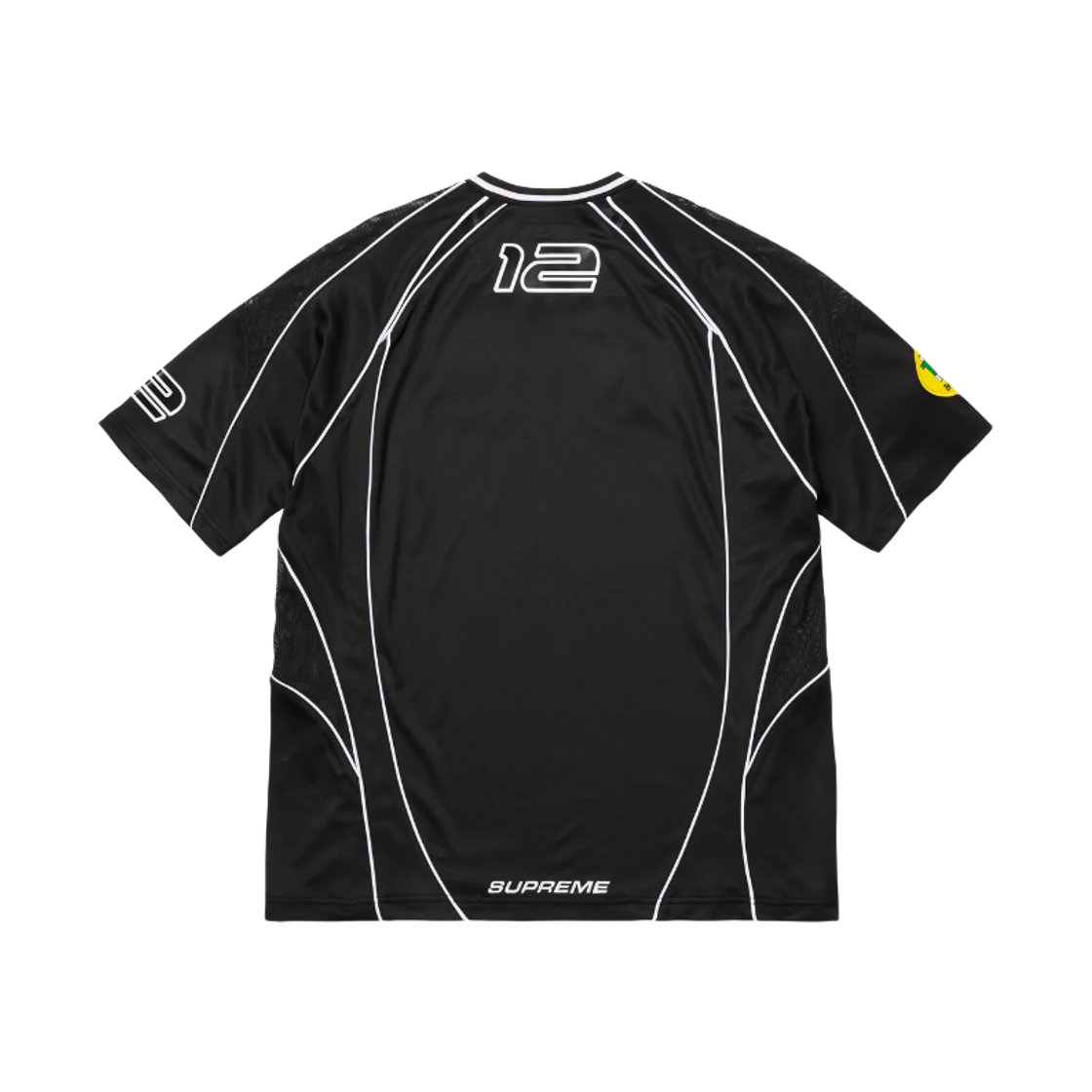 슈프림 파이핑 사커 저지 블랙 - 25FW(Supreme Piping Soccer Jersey Black - 25FW) - 2