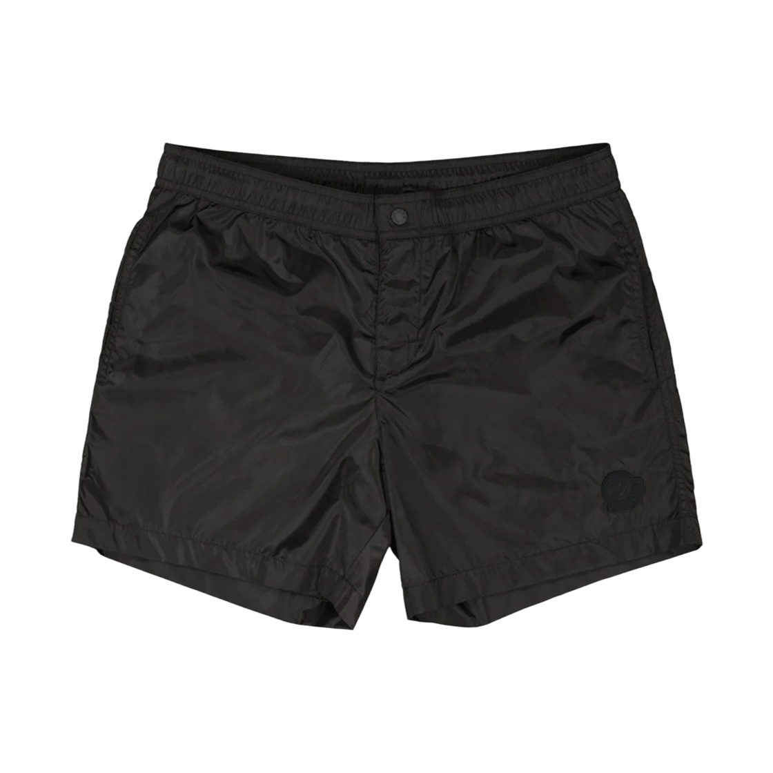 K1-091-2C00004-53326-999 Moncler Logo Swim Shorts Black - 25SS
