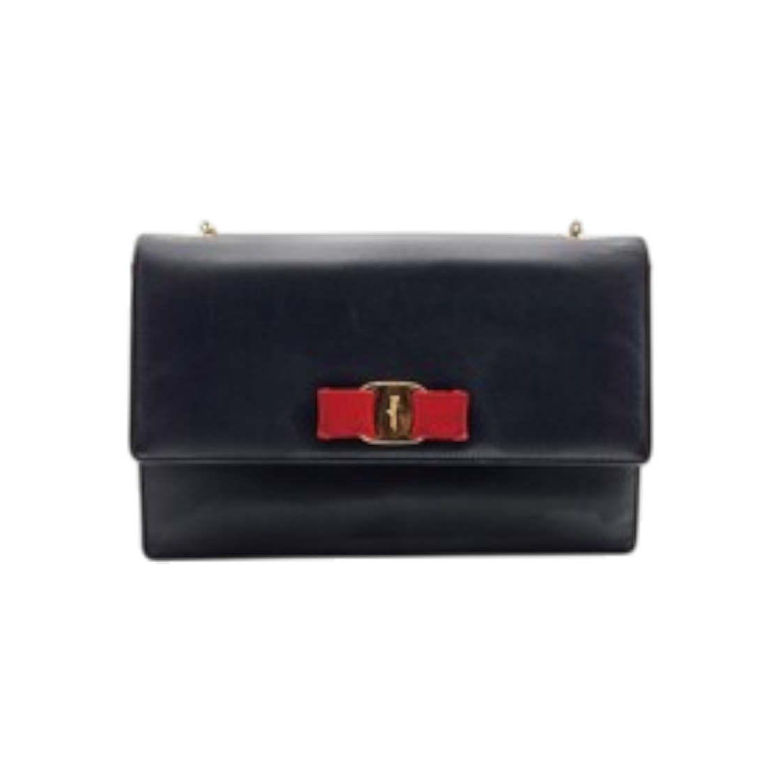 ITW5T68C5D39 Salvatore Ferragamo Vara Gini Chain Crossbody Bag