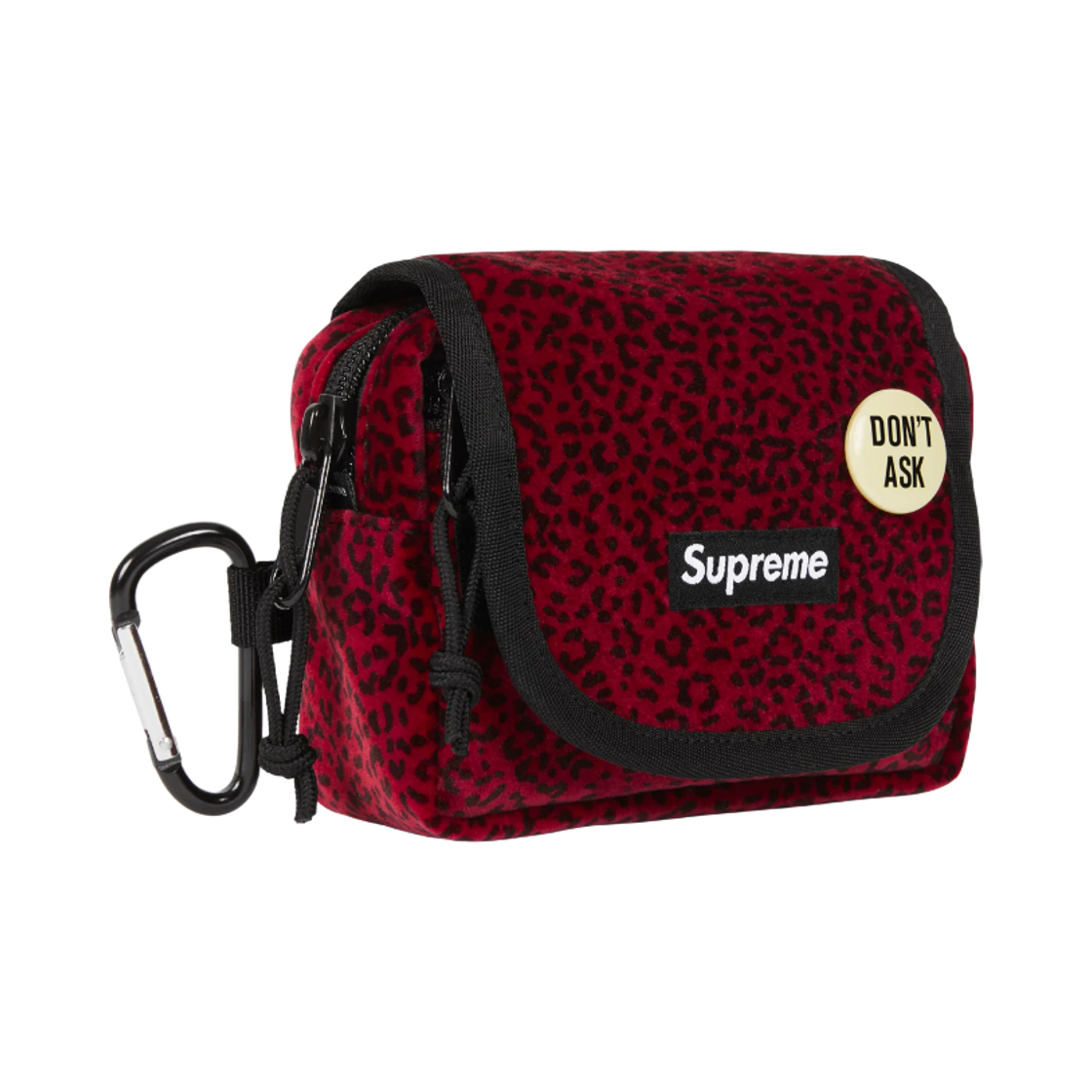 슈프림 벨벳 미니 파우치 레드 레오파드 - 25FW(Supreme Velvet Mini Pouch Red Leopard - 25FW) - 2