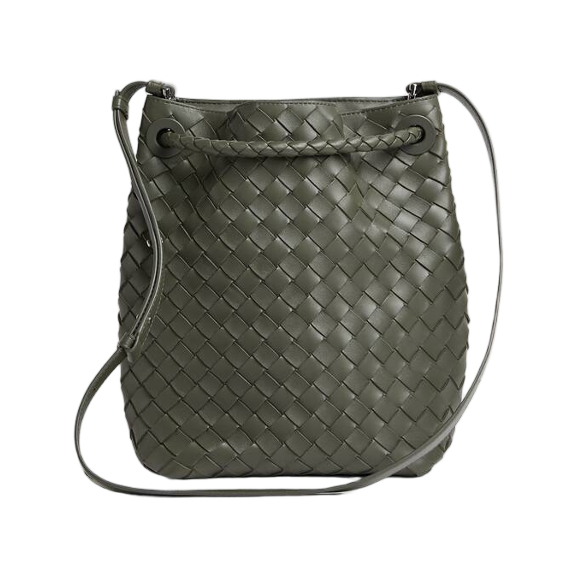 보테가 베네타 스몰 안디아모 버킷 피클(Bottega Veneta Small Andiamo Bucket Pickle) - 2