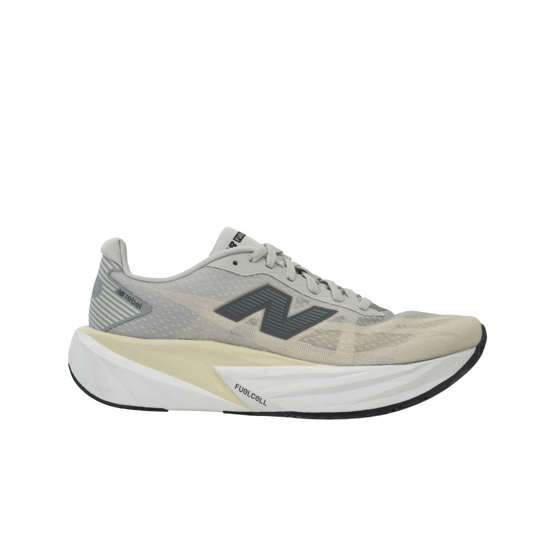 뉴발란스 퓨어셀 레벨 v5 그레이 매터 리넨 화이트 - D 스탠다드(New Balance FuelCell Rebel v5 Grey Matter Linen White - D Standard)