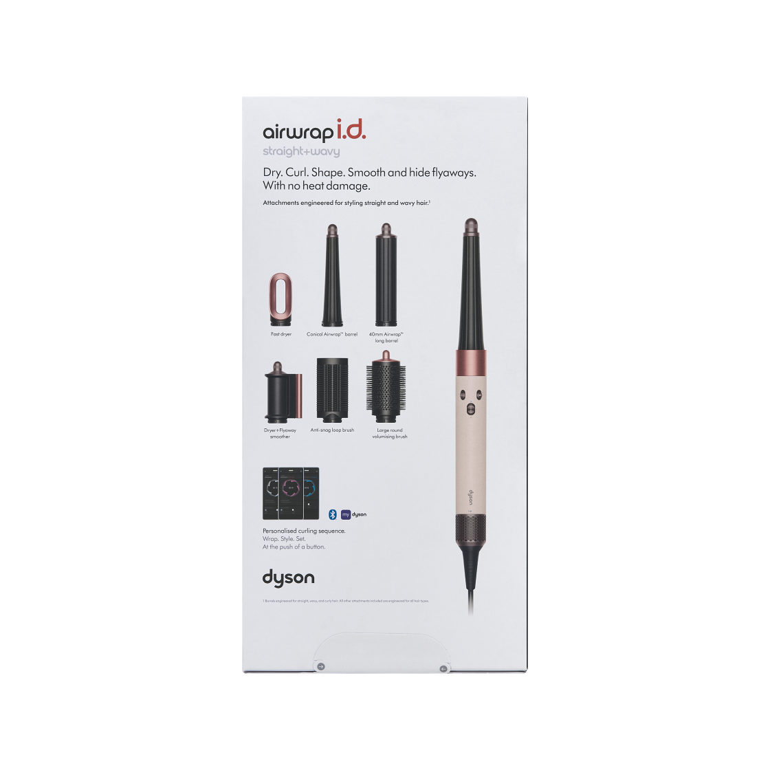 다이슨 에어랩 i.d. 멀티 스타일러 앤 드라이어 세라믹 핑크 로즈 골드 (국내 정식 발매 제품)(Dyson Airwrap i.d. Multi Styler and Dryer Ceramic Pink Rose Gold (Korean Ver.))