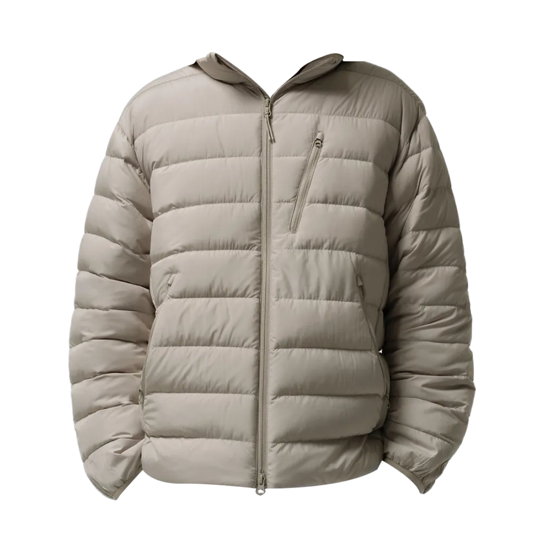 무신사 스탠다드 시티 레저 하이 넥 라이트 다운 자켓 더스티 베이지(Musinsa Standard City Leisure High Neck Light Down Jacket Dusty Beige)