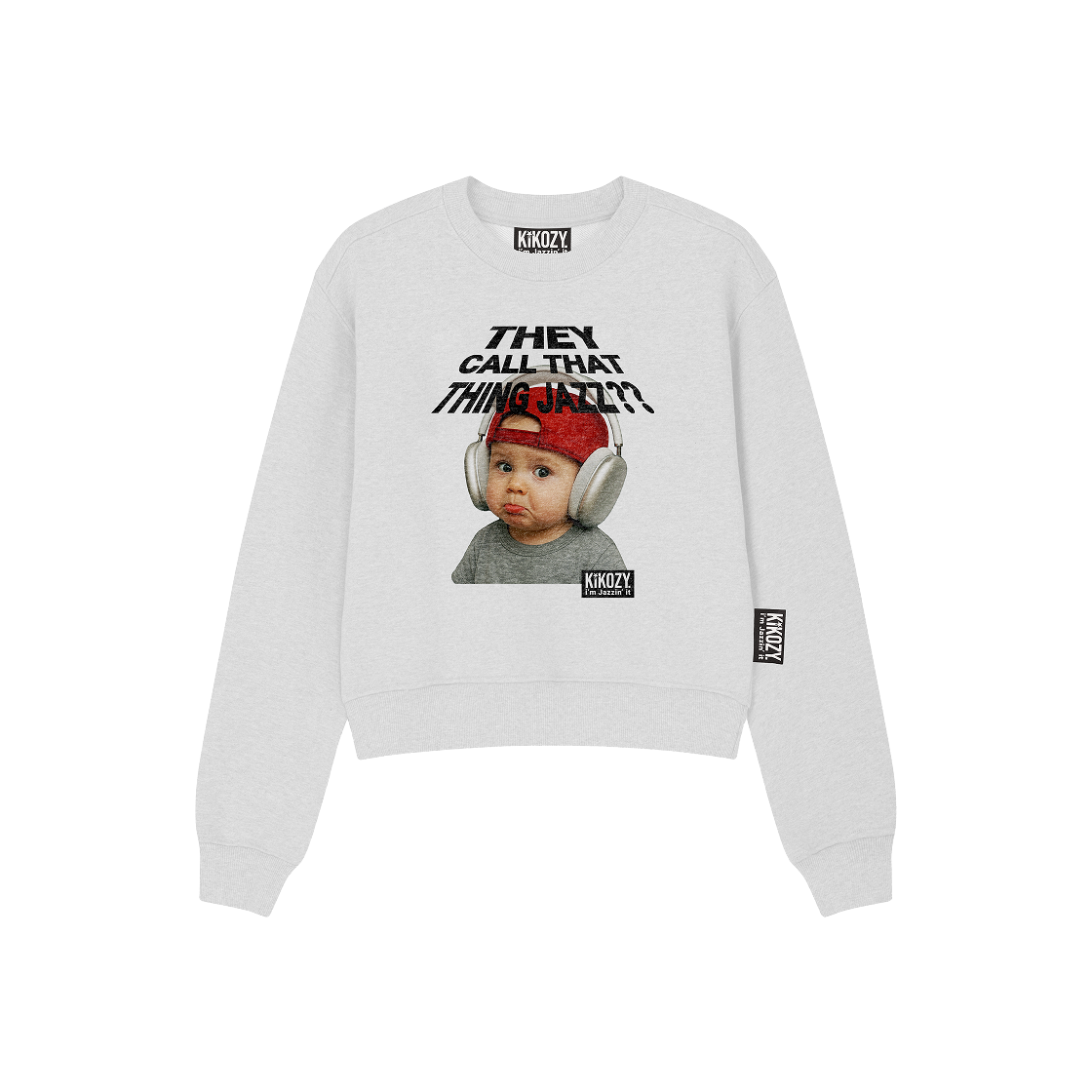 S35273 Kikozy Jazzbaby01 Sweatshirt Melange(W)