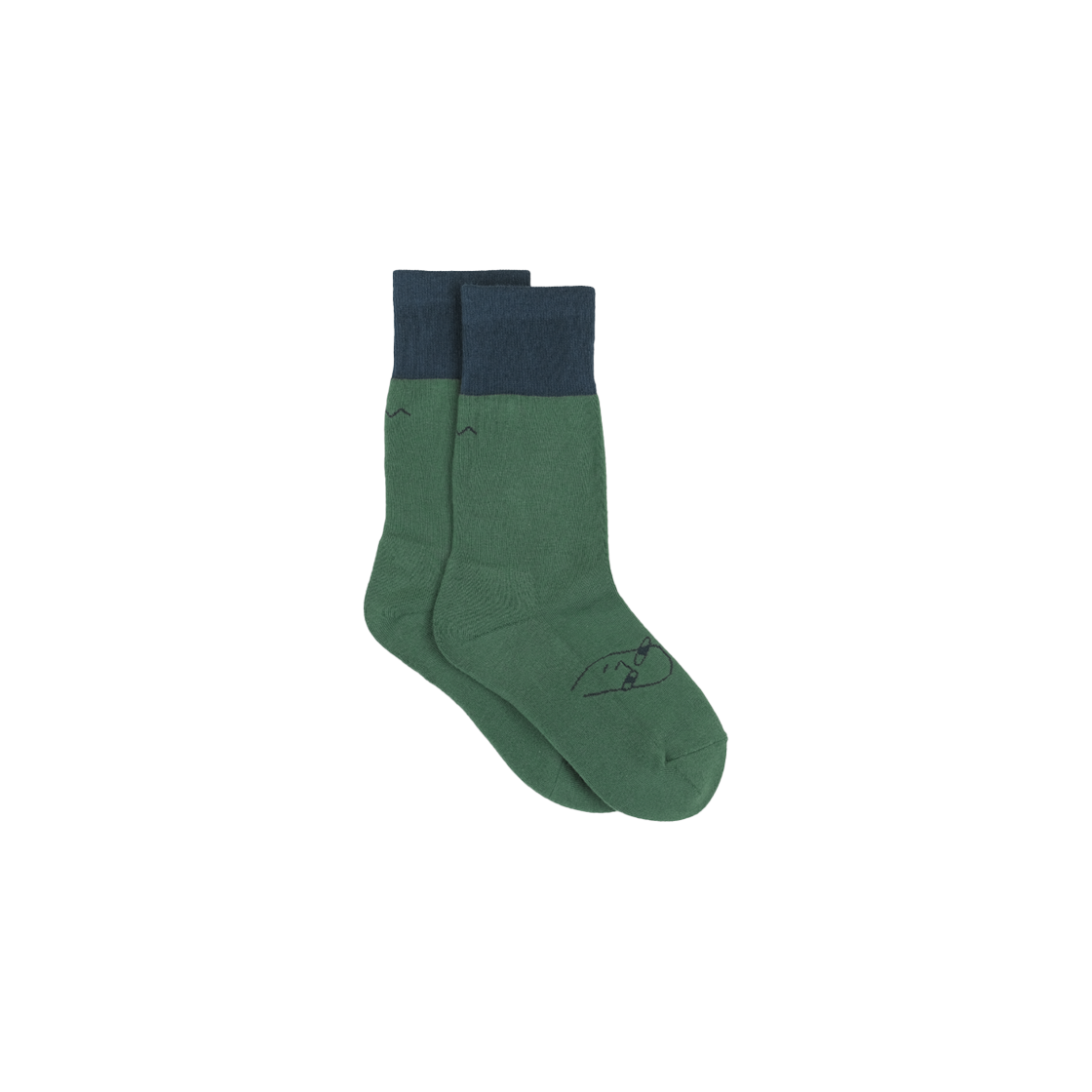G-046 mmogarden mmo Turtle Socks Green Navy