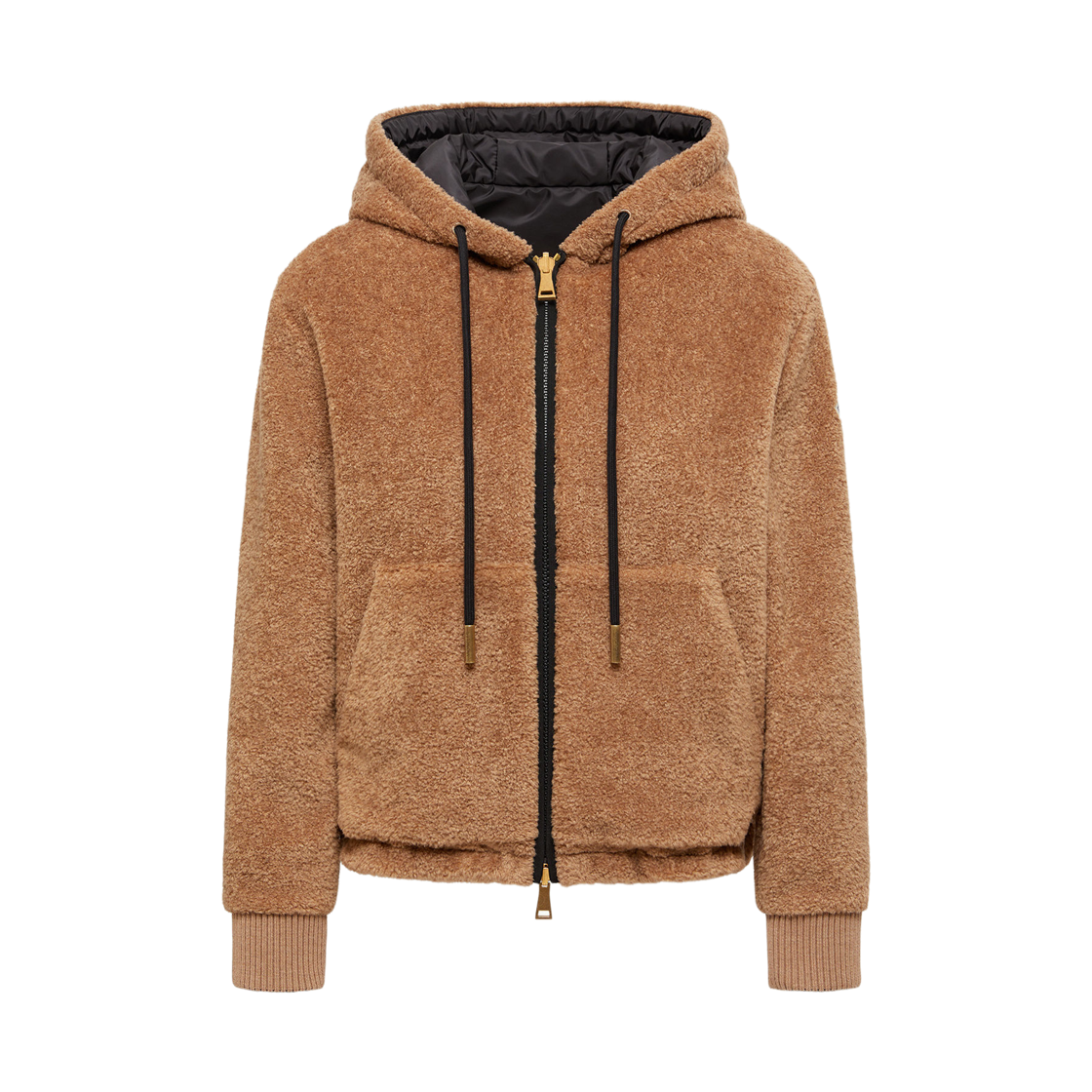 K2-093-8G00016-89AOF-P29 (W) Moncler Reversible Padded Hoodie Brown Black - 25FW