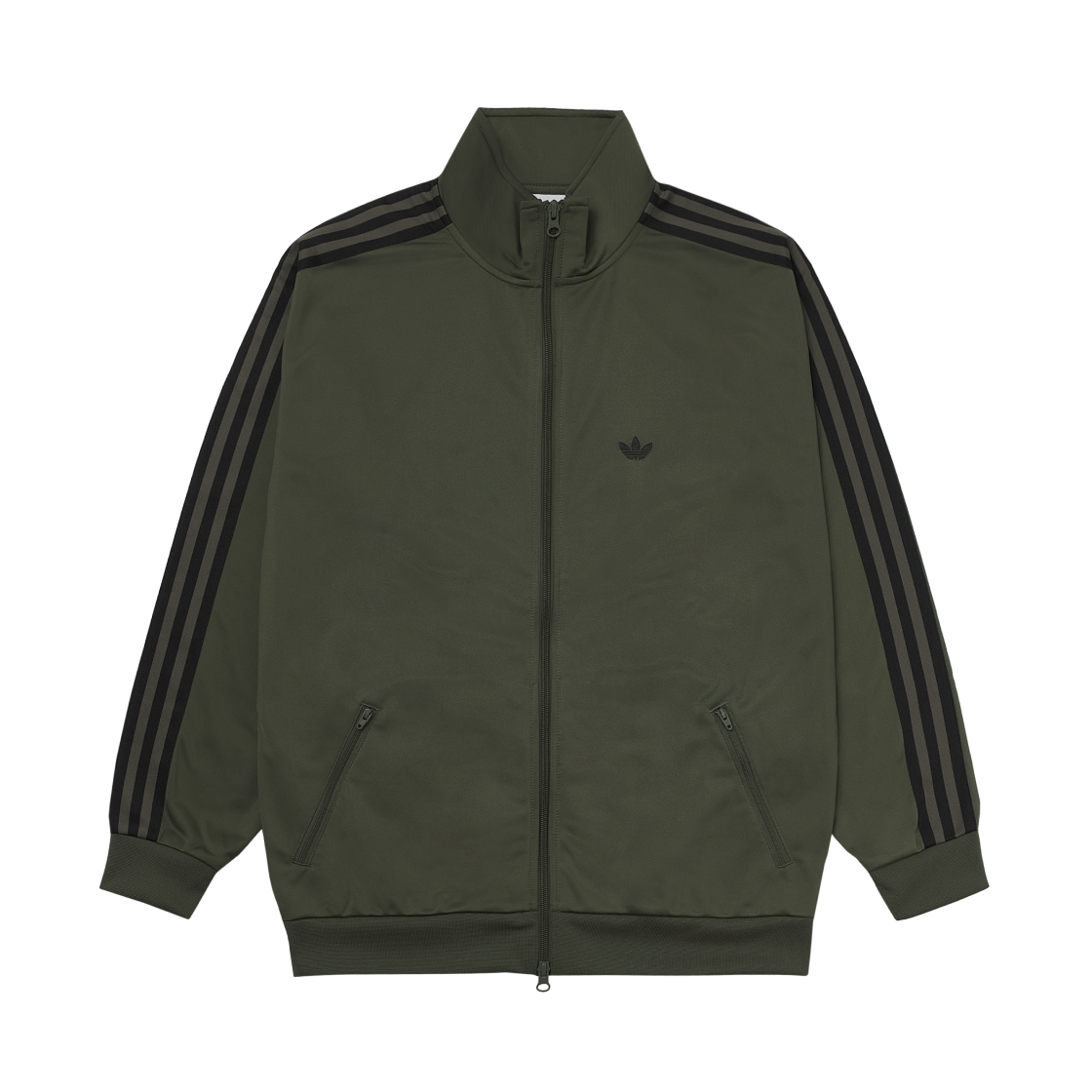 아디다스 BB 트랙탑 젠더 뉴트럴 올리브 스트라타 - KR 사이즈(Adidas BB Track Top Gender Neutral Olive Strata - KR Sizing)