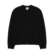 Wooyoungmi Henley Neck Cardigan Black - 25FW
