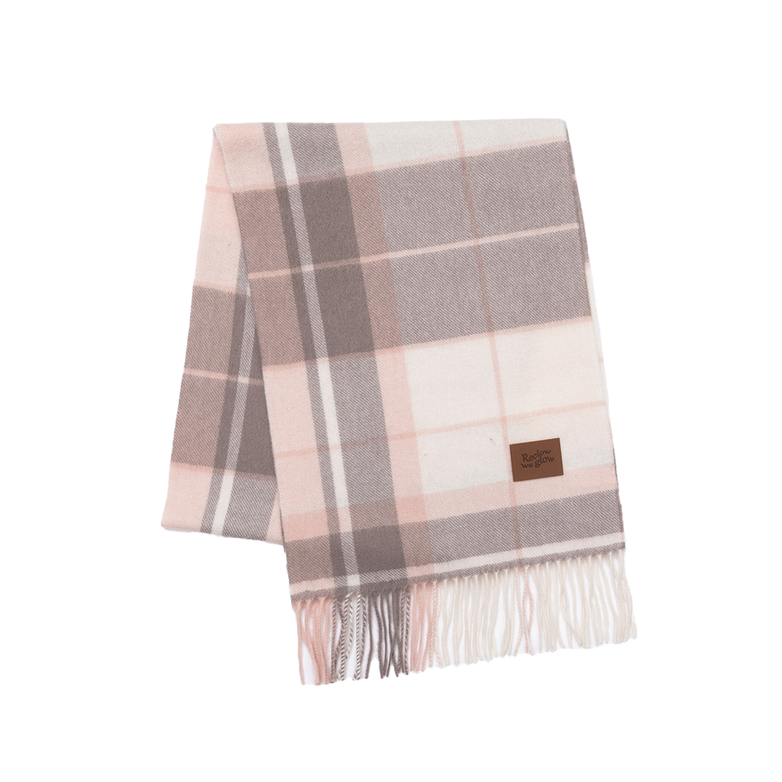 리끌로우 캐시미어 100% 머플러 무움 핑크(RECLOW Cashmere 100% Muffler Munm Pink)