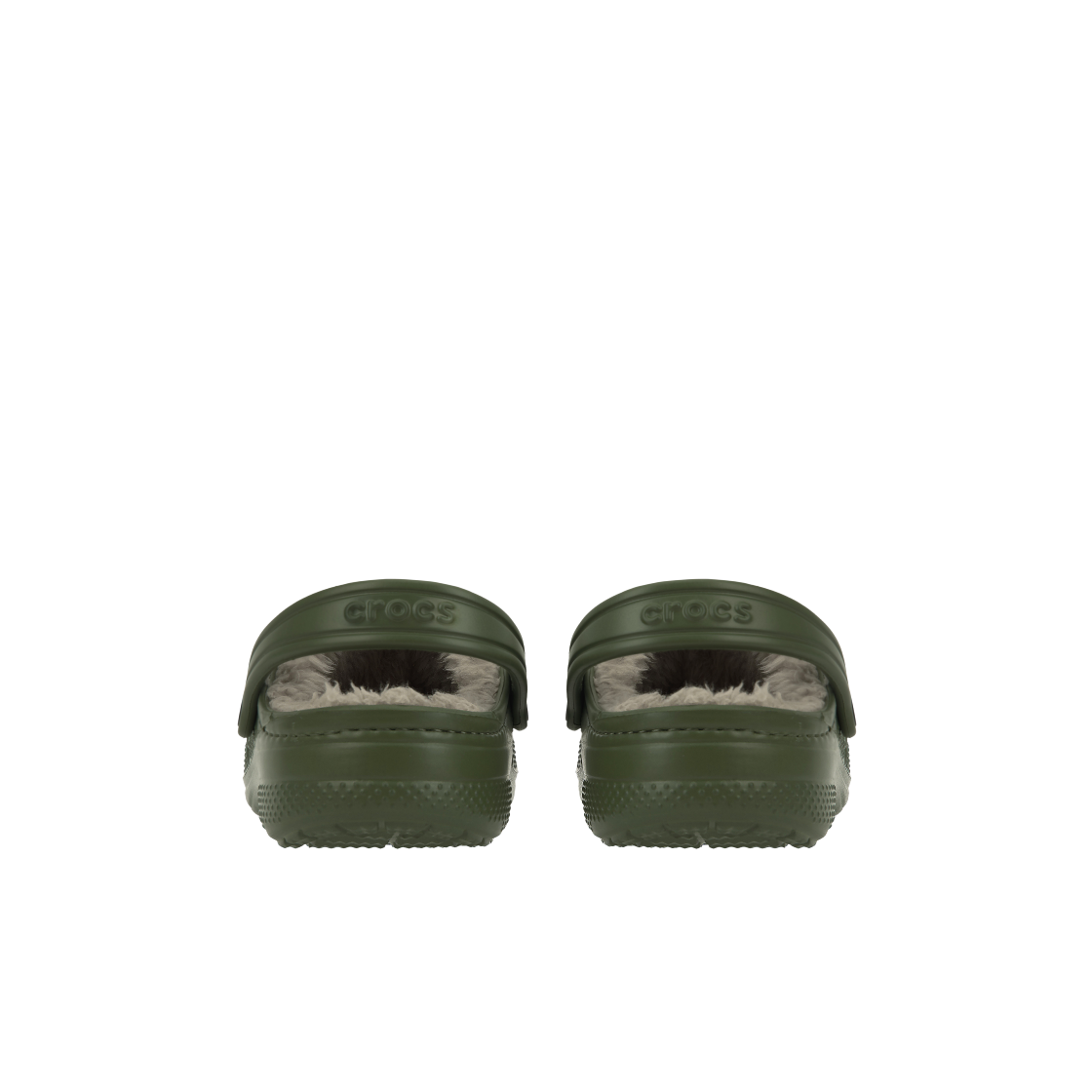 (키즈) 크록스 바야 라인드 클로그 아미 그린((Kids) Crocs Baya Lined Clog Army Green) - 6