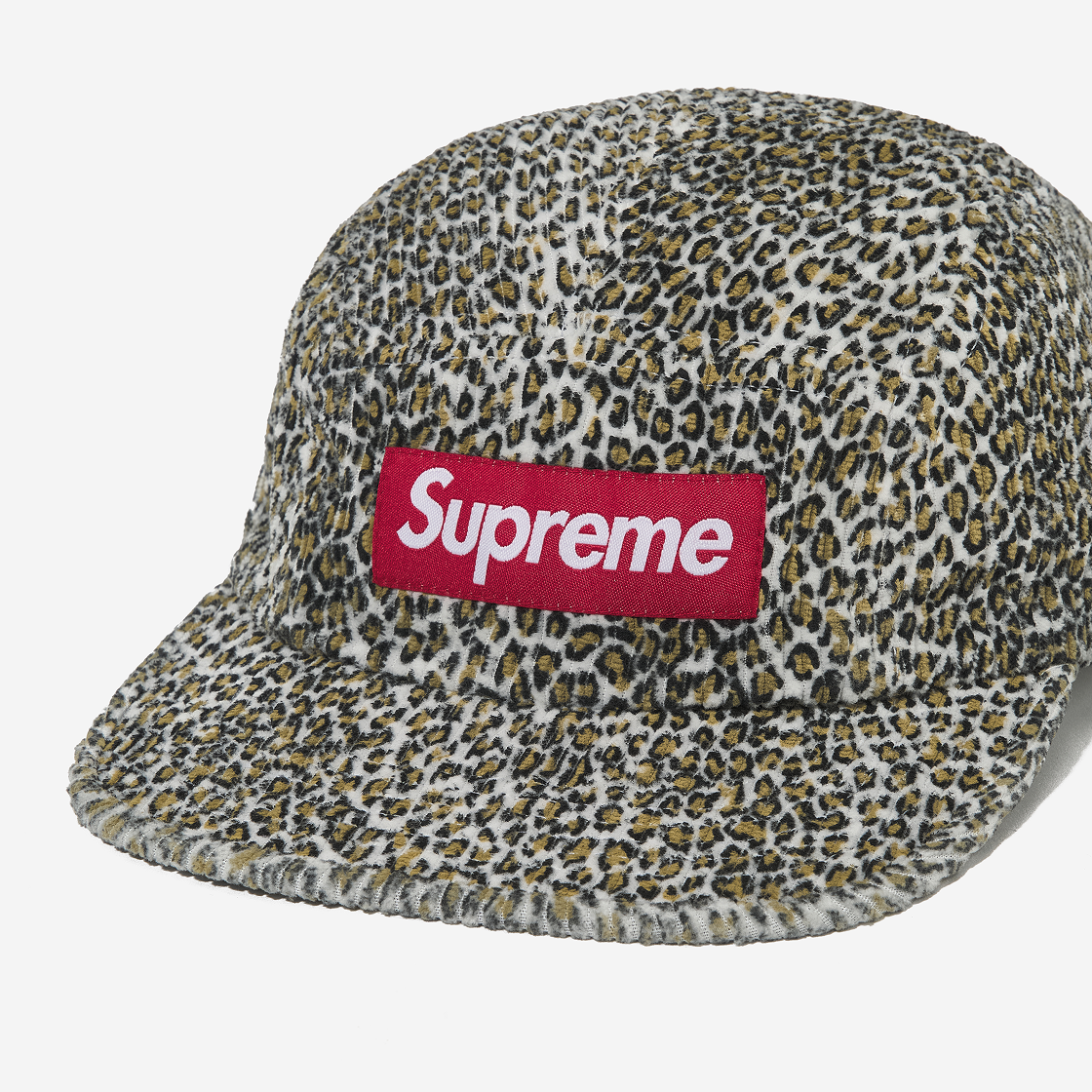 슈프림 코듀로이 캠프캡 레오파드 - 25FW(Supreme Corduroy Camp Cap Leopard - 25FW) - 4