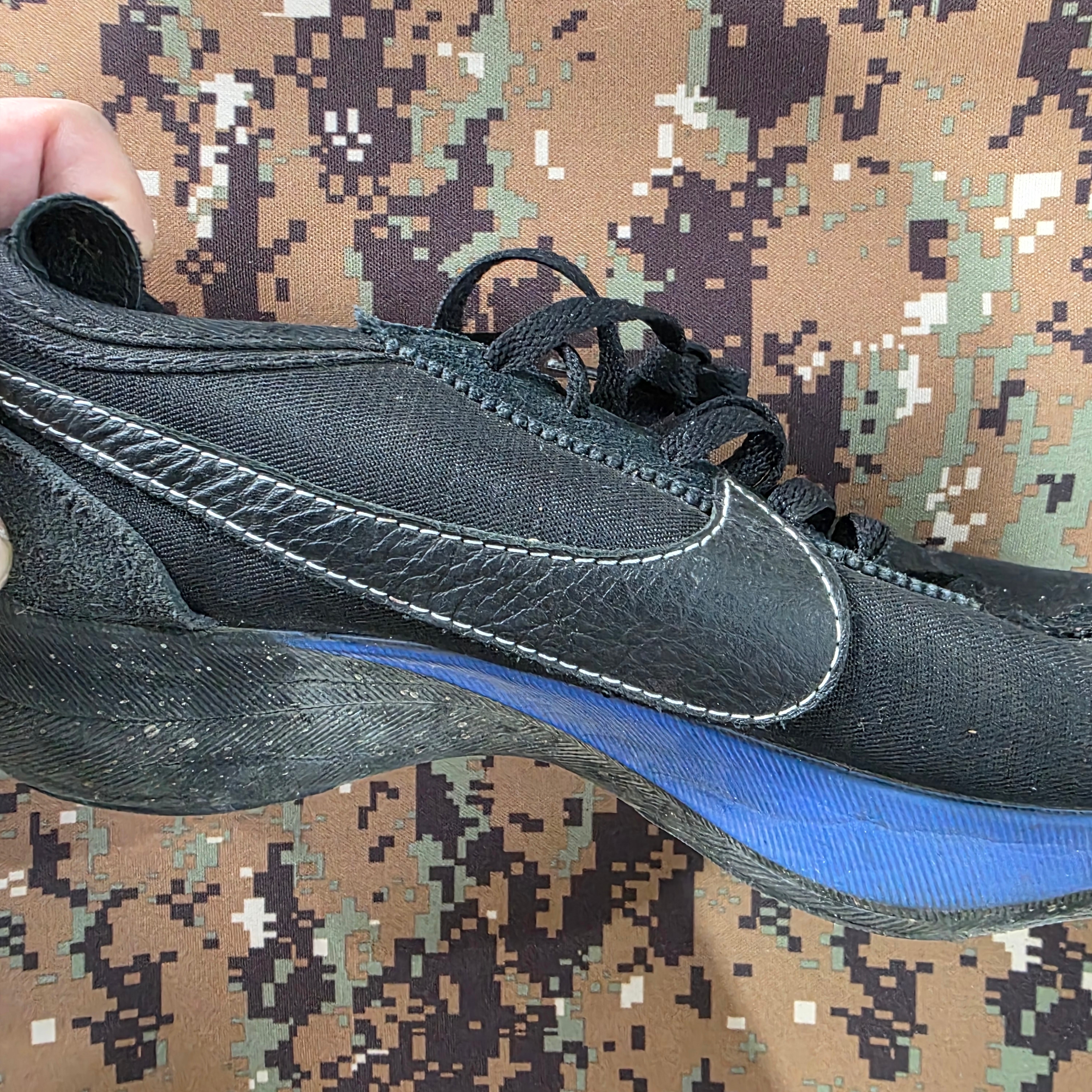 Nike Moon Racer Black Racer Blue 착용 스타일