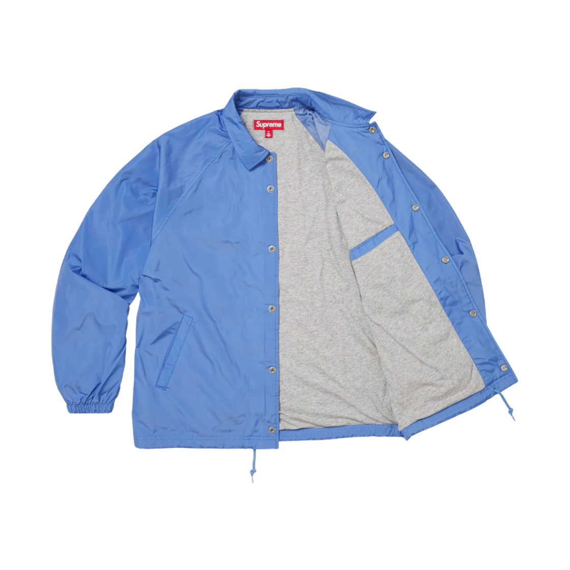 슈프림 올드 잉글리시 아크 코치 자켓 라이트 블루 - 25FW(Supreme Old English Arc Coaches Jacket Light Blue - 25FW) - 3