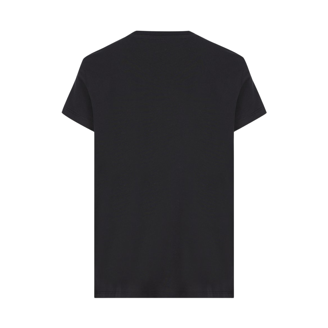 (키즈) 몽클레르 크리스탈 로고 코튼 티셔츠 블랙 - 24FW((Kids) Moncler Crystal Logo Cotton T-Shirt Black - 24FW) - 2